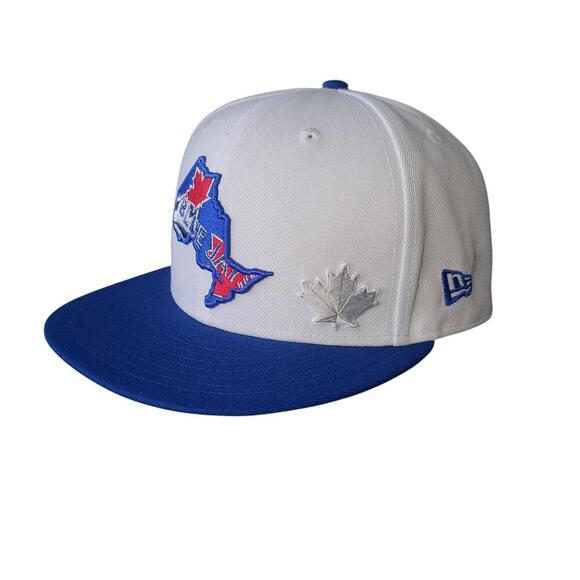 New Era Toronto Blue Jays Fitted Cap - Size 7 1/4 - Picture 2 of 8